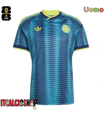 Colombia Seconda Maglia Mondiali 2026 Manica Corta